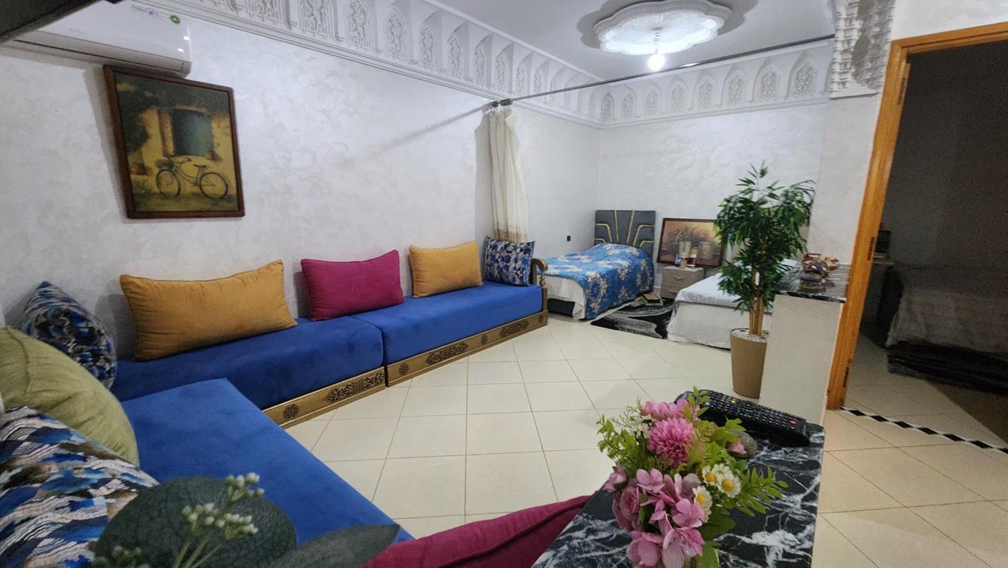Appartement 7 Min De L'Aeroport De Marrakech Marraquexe Exterior foto